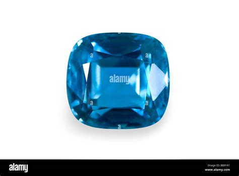 blue topaz gemstone  res stock photography  images alamy