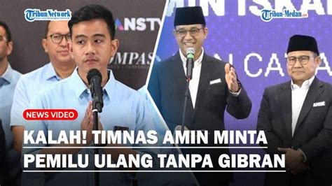 MENOHOK Timnas AMIN Gugat MK Minta Pemilu Ulang Tanpa Gibran