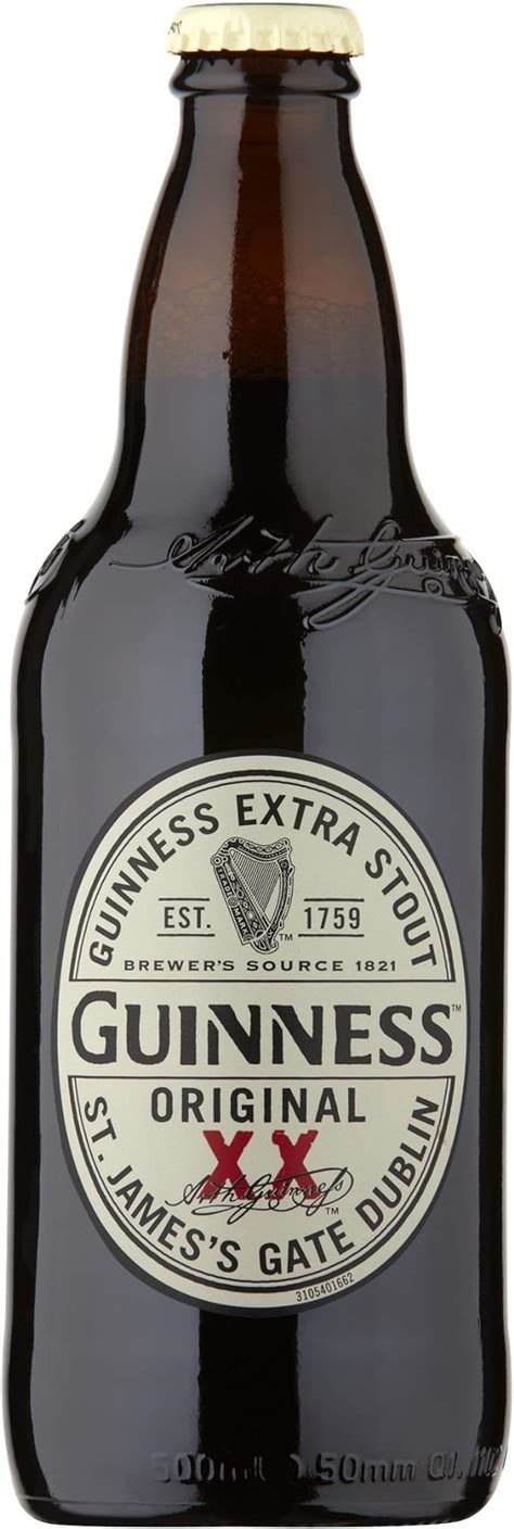 Guinness Original Beer Bottles 12 X 500 Ml Uk Grocery