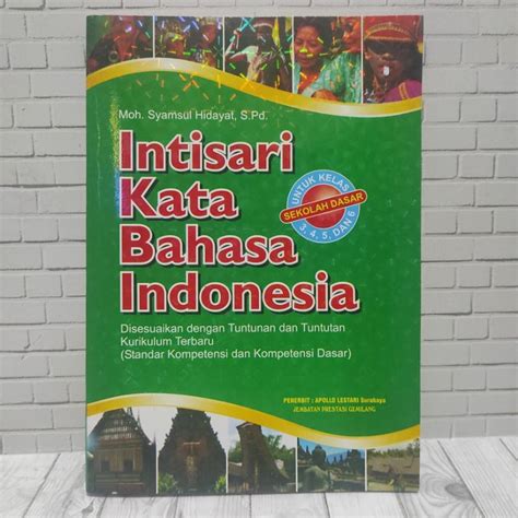 Jual Buku Inti Sari Kata Bahasa Indonesia Shopee Indonesia