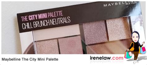 Maybelline The City Mini Eyeshadow Palette Simple Review Welcome To