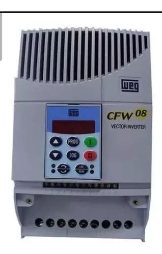 Inversor De Frequência Weg Cfw 08 220v 10a Parcelamento sem juros