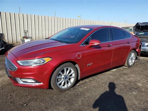 2017 Ford Fusion Se Phev For Sale Ca San Jose Tue Nov 07 2023 Used And Repairable