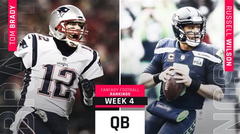 Week 4 Fantasy Qb Rankings Sporting News