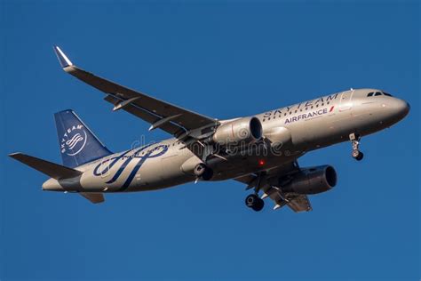 Airbus A320 Air France Skyteam Stock Photos Free Royalty Free Stock