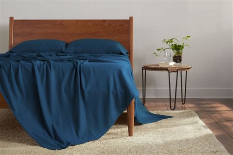 Ver-tex Navy Split King/Split Cal King Sheet Set at Gardner-White