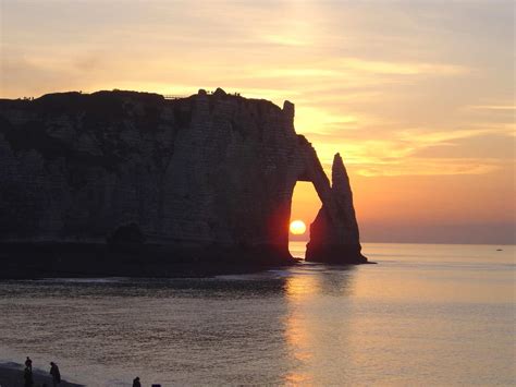 Sunset on Etretat Free Photo Download | FreeImages