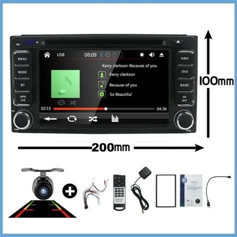 Autoradio Dvd Player Pour Toyota Hilux Vios Camry Corolla Prado Gps