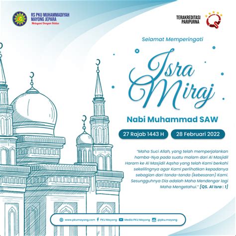 Selamat Memperingati Isra Miraj Nabi Muhammad Saw