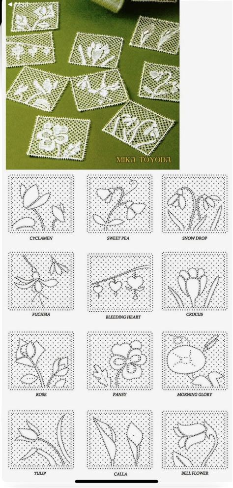 Pin By Karine Selderslaghs On Kant Bobbin Lace Bobbin Lace Patterns