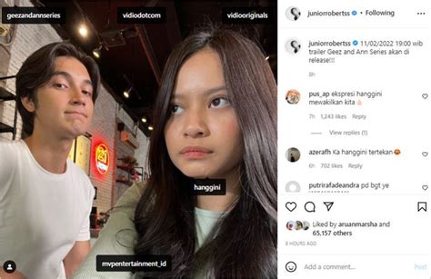 Junior Roberts Disindir Kelewat Pede Posting Foto Berdua Ekspresi