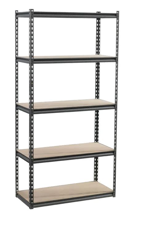 Warehouse Light Duty Multi Level Boltless Rivet Shelves Rack Multiple