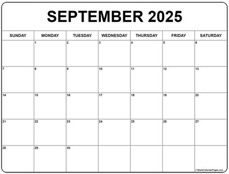 Print 2025 September Calendar Printable Free 2025 Rufina Gunn