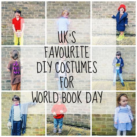 Uks Top 10 Diy Costumes For World Book Day For Under £10 Toby And Roo