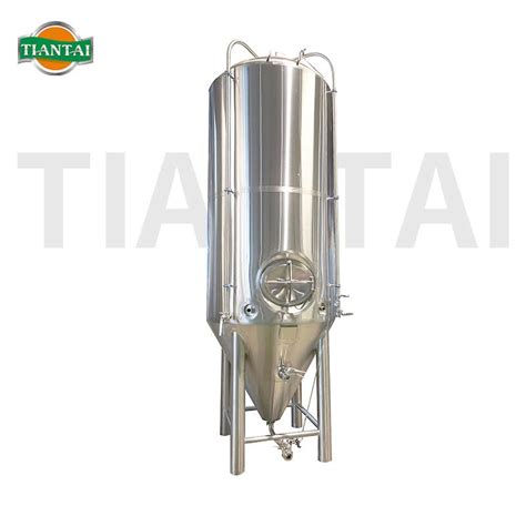 60bbl SUS304 Conical Fermenter With Cooling Jacket For Beer