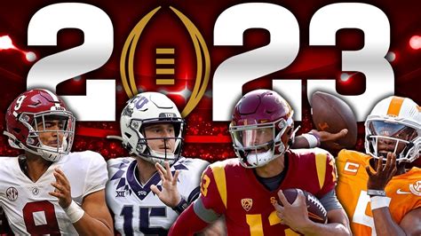 2023 12 Team CFP Simulation With Revamped Mod NCAA 23 | 2023 CFP 12 ...