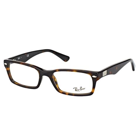 Shop Ray Ban Rx 5206 2012 Dark Havana 54mm Rectangle Eyeglasses On Sale Free Shipping Today