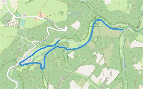 Circular route 7 Simonskall Hiking Trail Hürtgenwald Nordrhein