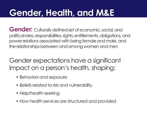 Integrating Gender In The Mande Of Health Programs A Toolkit