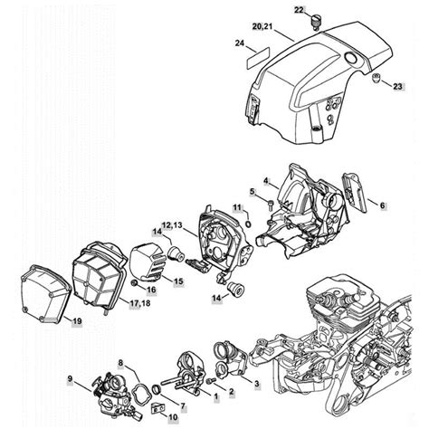 Exploring The Stihl Ms 362 Chainsaw A Comprehensive Parts Diagram