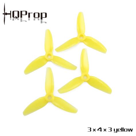 HQProp DP 3x4x3 Propellers Poly Carbonate Set Of 4 Pick Your