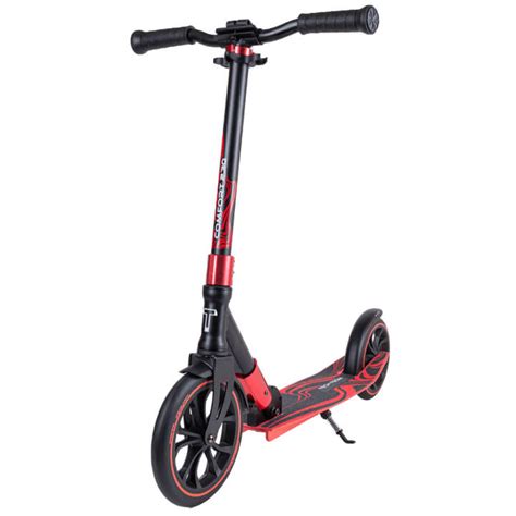Купить Самокат Tech Team Тэч Тим ТТ Тэк Тим Comfort 230R 2022 чёрно-красный