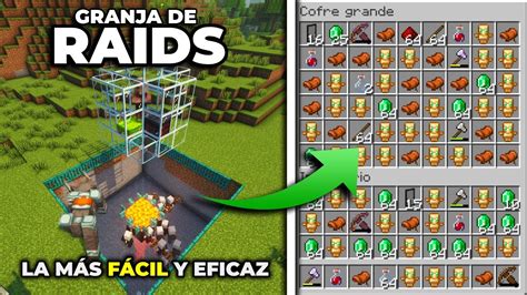 Granja De Raids Para Minecrat 121 Java Y Bedrock🟢 Youtube