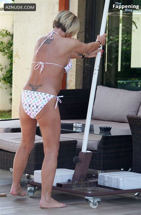Danniella Westbrook Rocks A Sexy Bikini By The Pool In Antalya AZNude