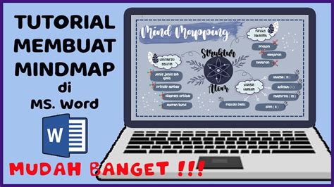Cara Membuat Mind Map Di Microsoft Word Peta Konsep YouTube