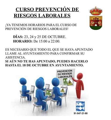 CURSO GRATUITO PREVENCIÓN DE RIESGOS LABORALES 20 Horas