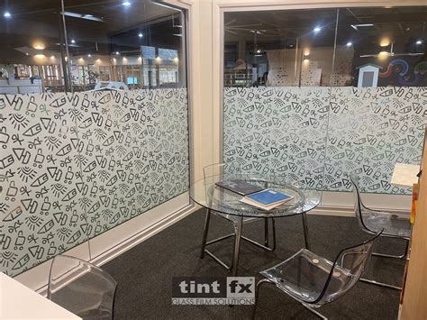 Solyx Frosted And Etched Films Glass Window Tinting Film Sydney