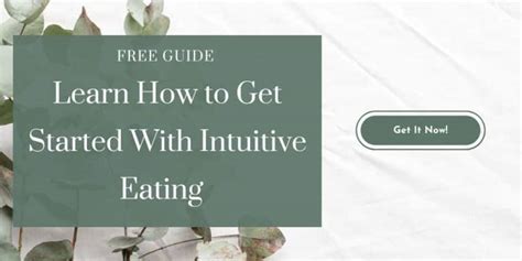 The Principles Of Intuitive Eating A Complete Guide Free Pdf