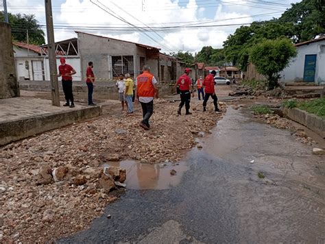 Defesa Civil Monitora Reas Em Teresina Fam Lias Ficam Desabrigadas