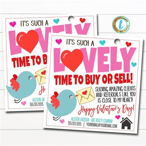 Valentine Realtor Pop By Tags It S A Lovely Time To Buy Or Sell