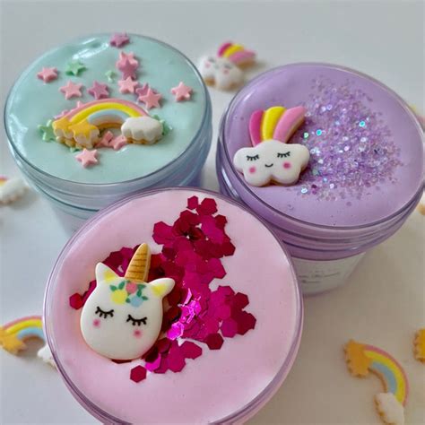 Unicorn Slime - Etsy