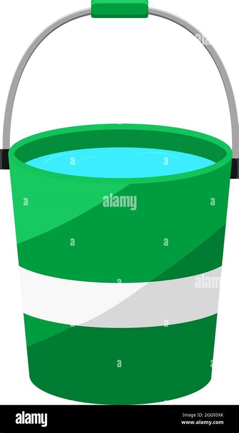 Water And Bucket Stock Vector Images Alamy