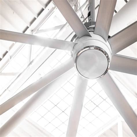 Big Ass HVLS Fan Black White Essence Variable Speed F ES