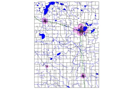 Siren Coverage Map Winona County Emergency Management