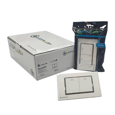 Interruptor Switch Doble Thunder Ledplus Prende Y Apaga Ctronic