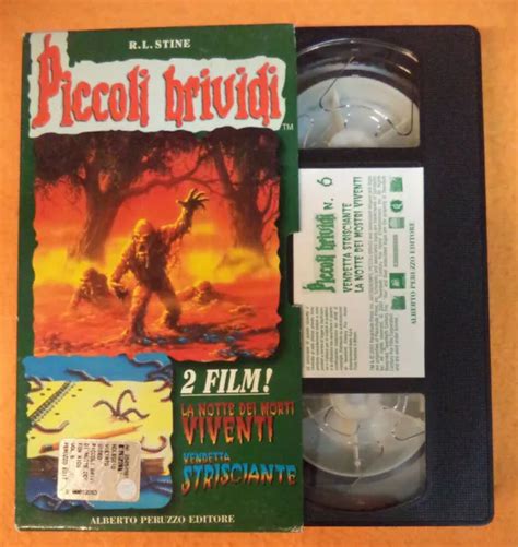 Vhs Film Piccoli Brividi 6 La Notte Dei Morti Viventi Vendetta Stine