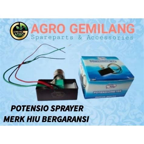 Jual Potensio Sprayer Elektrik Hiu Original Potensio Tangki Cas Semprot