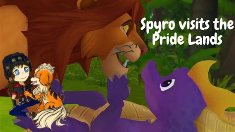 Spyro Visits The Pride Lands Kingdom Hearts Mod Showcase Youtube