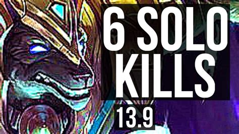 Nasus Vs K Sante Top Solo Kills Games Godlike