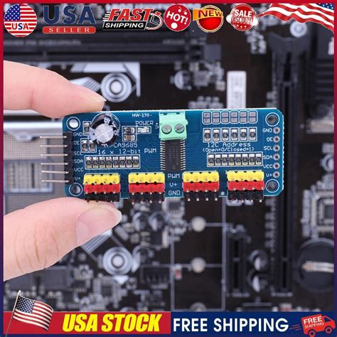 Pca Driver Module Convenient Channel Bit Pwm Servo Motor