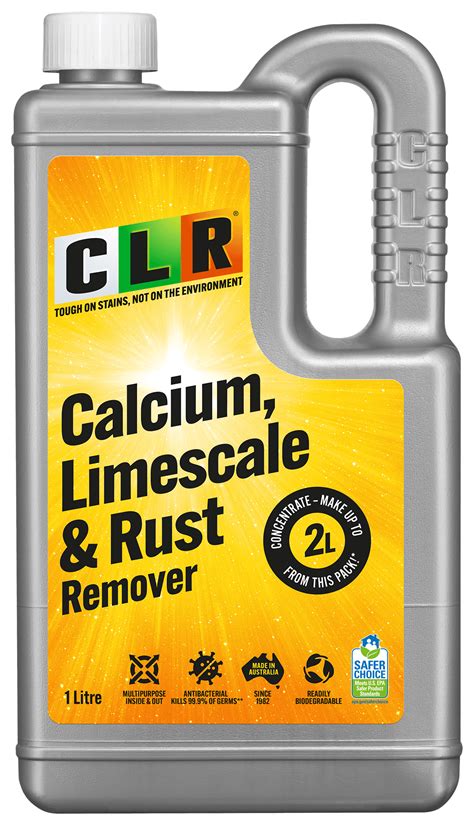 Clean Your Sink Drains CLR Calcium Lime Rust Remover