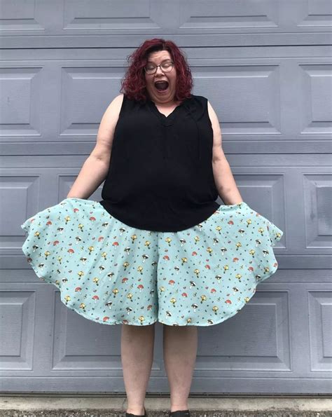 Same Pattern Different Bodies Tania Curve” Culottes Plus Size