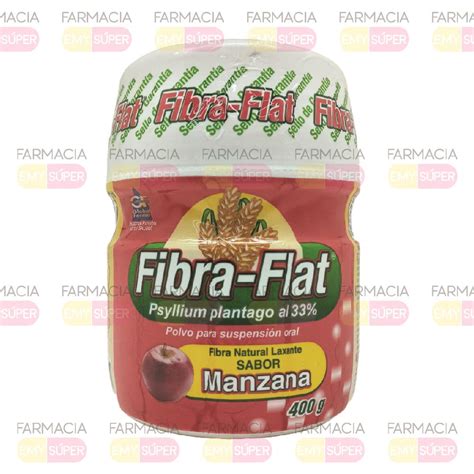 Fibra Flat Manzana 400 Gm Farmacia Emy