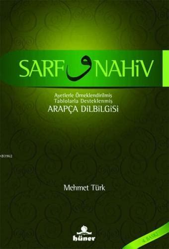 Sarf Ve Nahiv Arap A Dilbilgisi Mehmet T Rk