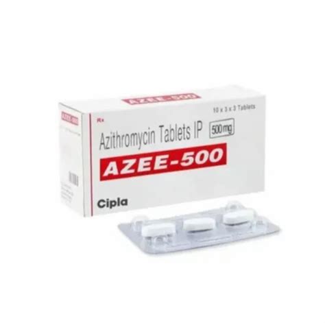 Azee Azithromycin Tablets Strength Mg Packaging Size X At