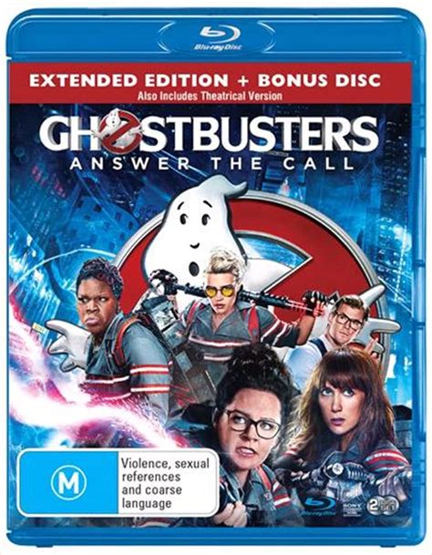 Amazon.com: Ghostbusters (2016) (Extended Edition + Bonus Disc) (Blu ...